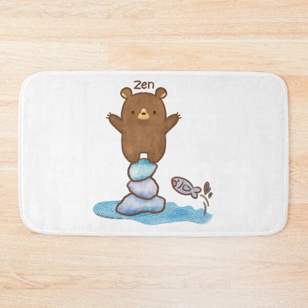 Item preview,  A Zen Bear Rock Balancing Meditation Art designed and sold by SaraspringDes.