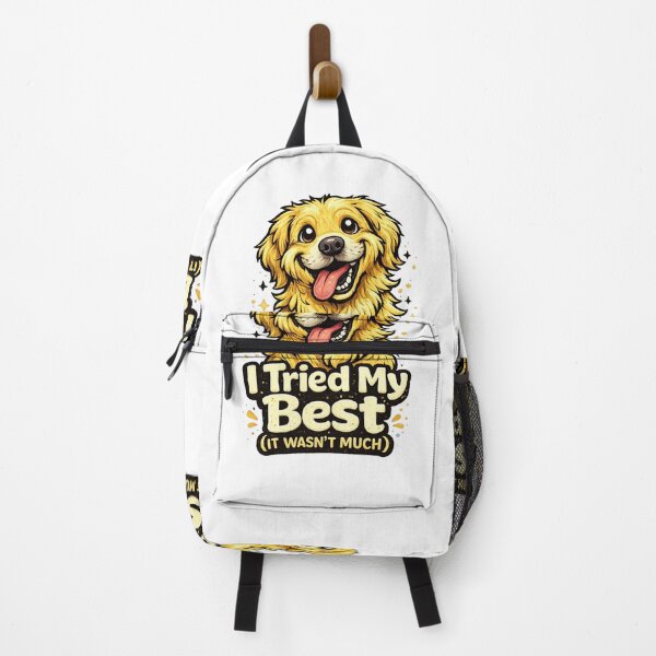 Item preview, Funny Golden Retriever Meme Shirt Cute Dog Lover Gift – I Tried My Best Puppy Design for Dog Moms & Pet Lovers designed and sold by ArtByTripti.