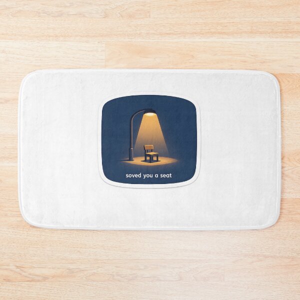 Item preview, Saved You A Seat Minimal Night Design designed and sold by Naviora.