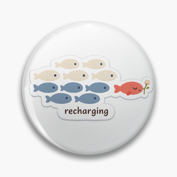 Item preview, Different Direction Minimal Fish Design designed and sold by Naviora.
