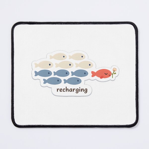 Item preview, Different Direction Minimal Fish Design designed and sold by Naviora.