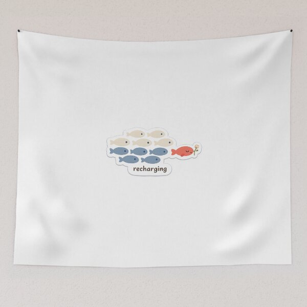 Item preview, Different Direction Minimal Fish Design designed and sold by Naviora.