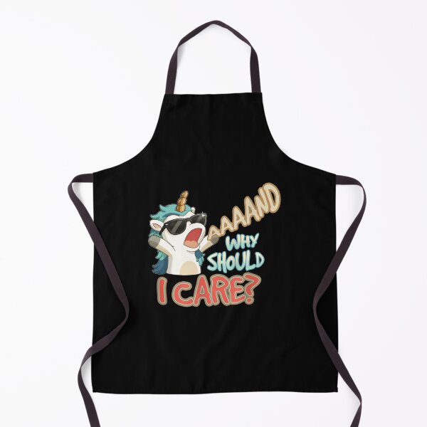 Item preview, Annnd Why Should I Care Unicorn Sarcastic Funny Saying designed and sold by cass-vale-lab.