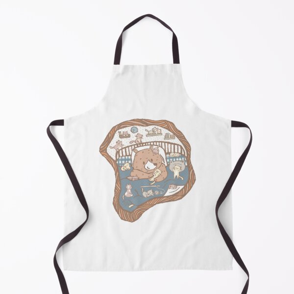 Item preview, A Bear Who Loves Cats Cozy Blanket Drawing designed and sold by SaraspringDes.