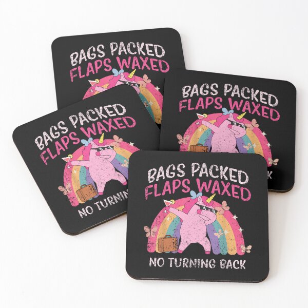Item preview, Bags Packed Unicorn Funny Inappropriate Vacation Women designed and sold by cass-vale-lab.