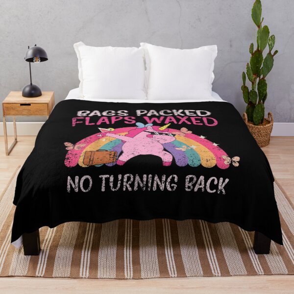 Item preview, Bags Packed Unicorn Funny Inappropriate Vacation Women designed and sold by cass-vale-lab.