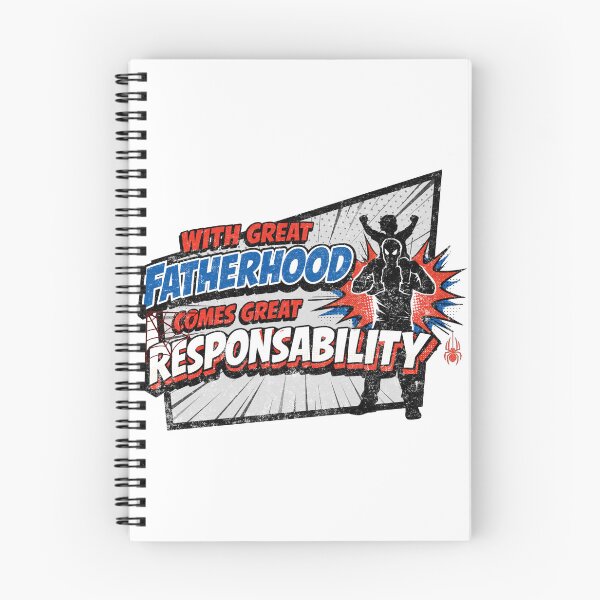 Item preview, Spider Dad - Great Fatherhood Great Responsibility designed and sold by Nacho Average Designs.