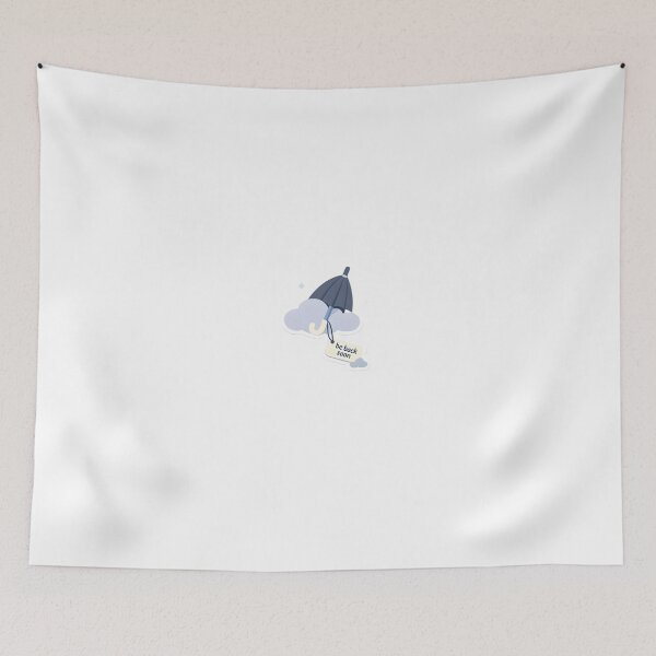 Item preview, Be Back Soon Minimal Umbrella Design designed and sold by Naviora.