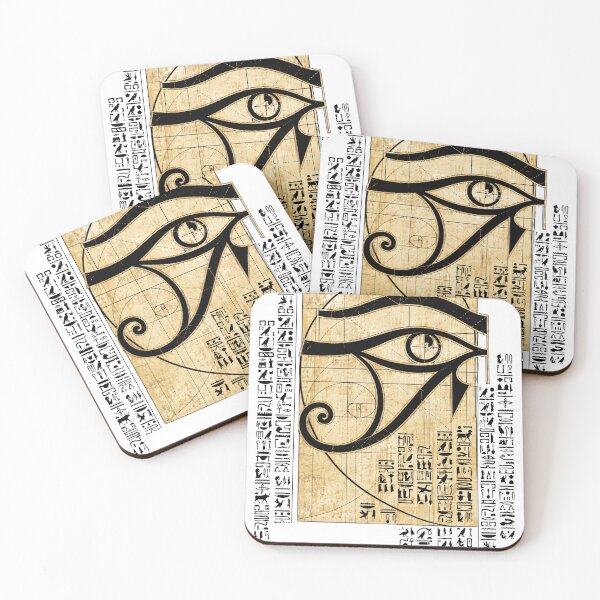 Item preview, Eye of Horus Sacred Geometry Golden Ratio Art designed and sold by GulfSignature.
