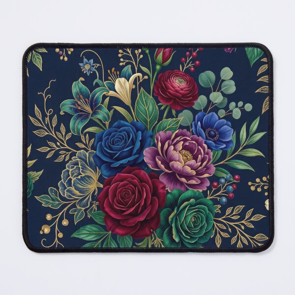 Item preview, Chic Cottagecore Rose Blossom Seamless Pattern designed and sold by The Artfiller.