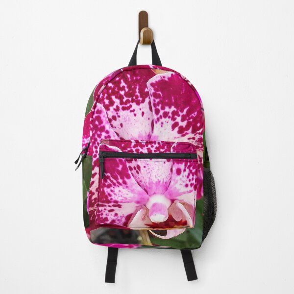 Item preview, Burgundy Spotted Phalaenopsis Orchid | Exotic Deep Maroon Moth Orchid Fine Art Print designed and sold by Ross.A.Campbell.