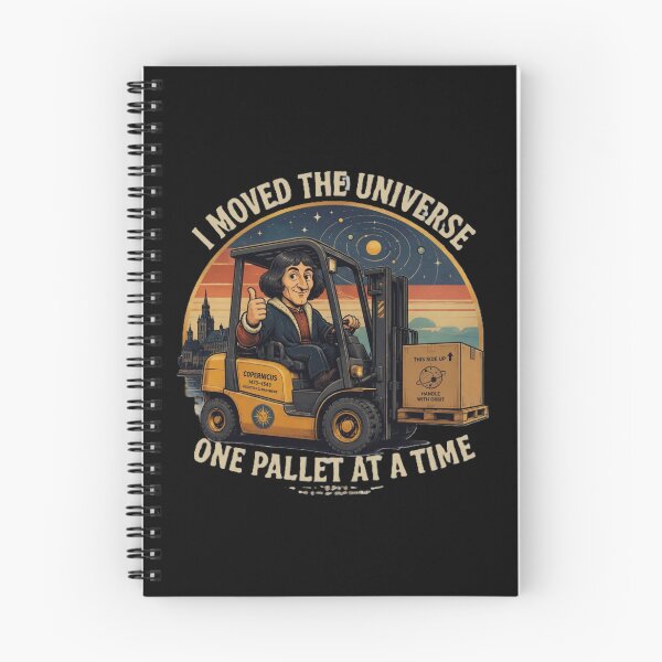Item preview, I Moved The Universe One Pallet At A Time designed and sold by RetroNibylander.