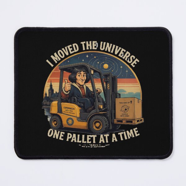 Item preview, I Moved The Universe One Pallet At A Time designed and sold by RetroNibylander.