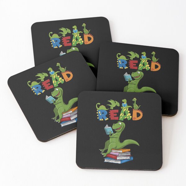Item preview, Funny Reading Dinosaur T rex Dino Book Lover designed and sold by cass-vale-lab.