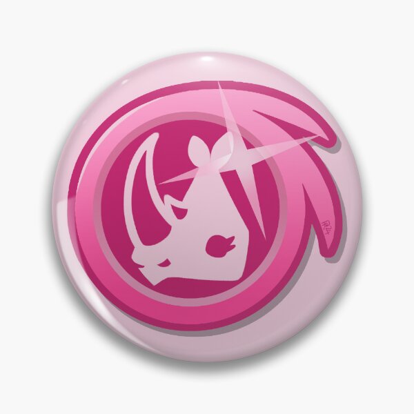 Artikelvorschau, AJ Pink Rhino Icon entworfen und verkauft von PinkRhino24.