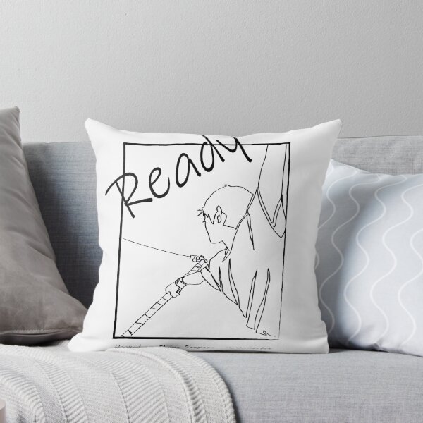 Item preview, Ready! Hooked on Flying Trapeze Line Art designed and sold by noworries-art.