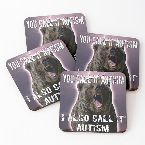 Item preview, AUTISM BEAR designed and sold by Stuck-ums.