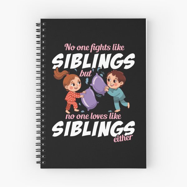 Item preview, No One Fights Like Siblings designed and sold by teeperfect.