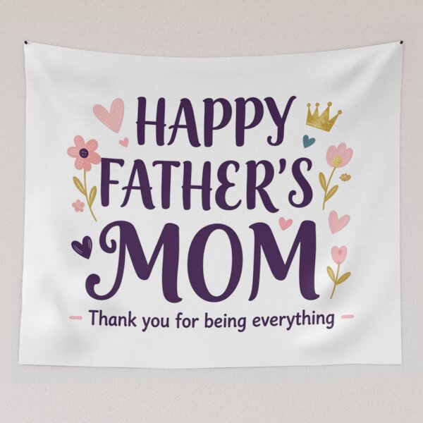 Item preview, Happy Father's Mom Funny Mother Design designed and sold by funny things random.