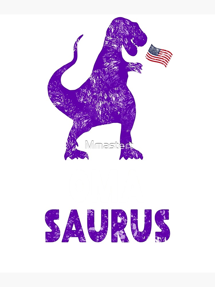 Mother's Day Dutch Grandma Gift Oma Saurus Rex Omasaurus Tee