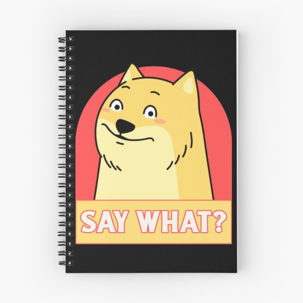Item preview, Say What Funny Shiba Inu Doge Reaction Meme designed and sold by GenZFashion000.