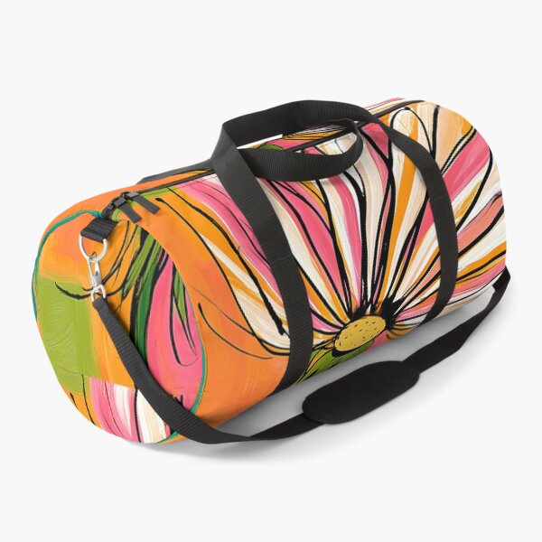 Item preview, Seeds of Becoming - A Stylized Dandelion Floating Through Bold Geometry and Vibrant Color Fields designed and sold by OlfactoART Studio.