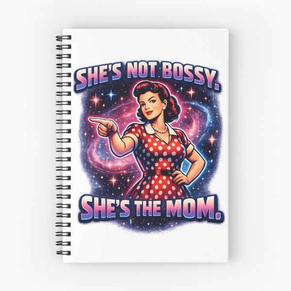 Item preview, She’s Not Bossy — She’s the Mom  designed and sold by ChaoticVibe22.