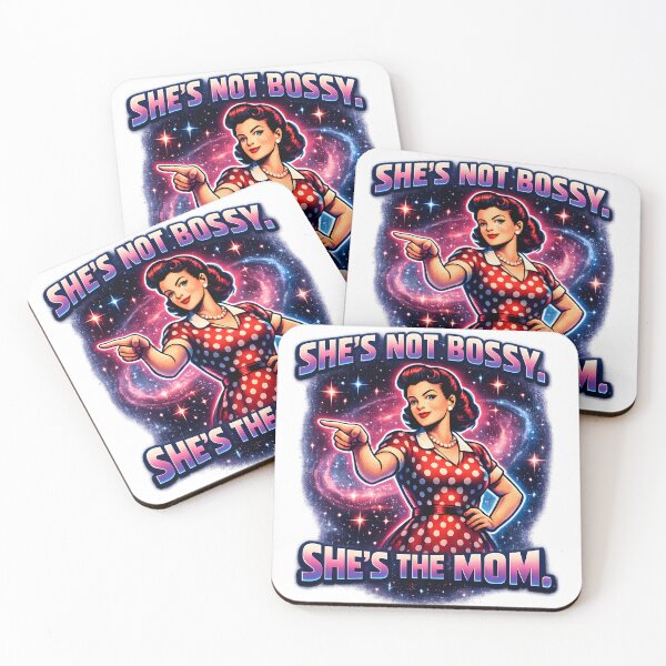 Item preview, She’s Not Bossy — She’s the Mom  designed and sold by ChaoticVibe22.