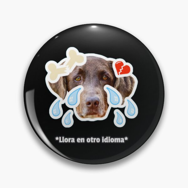 Item preview, Llora En Otro Idioma Crying Dog Funny Meme designed and sold by GenZFashion000.