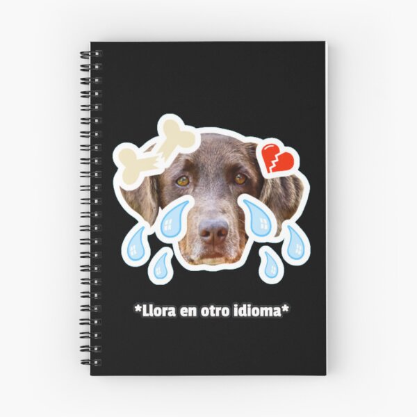 Item preview, Llora En Otro Idioma Crying Dog Funny Meme designed and sold by GenZFashion000.
