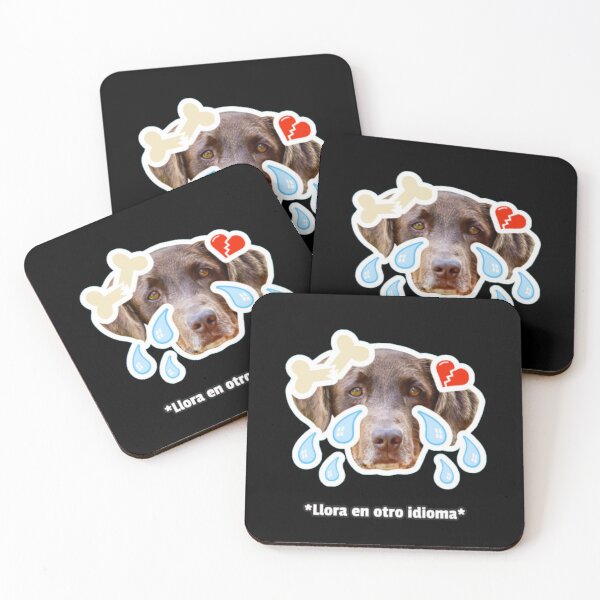 Item preview, Llora En Otro Idioma Crying Dog Funny Meme designed and sold by GenZFashion000.