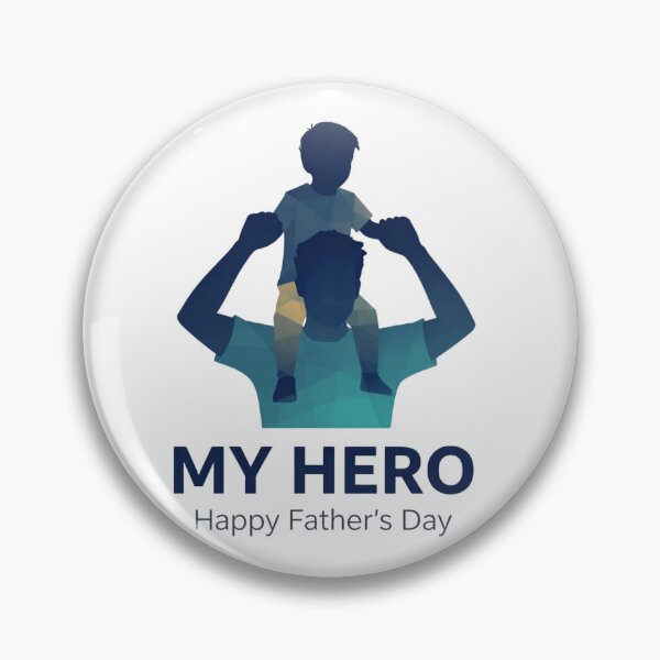 Item preview, My Hero Dad Minimalist designed and sold by funny things random.