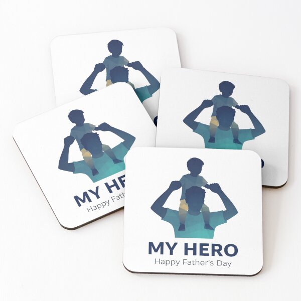 Item preview, My Hero Dad Minimalist designed and sold by funny things random.