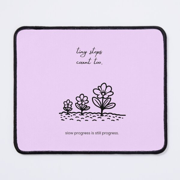 Item preview, tiny steps count too - progress inspiration designed and sold by Nene Bird Designs.