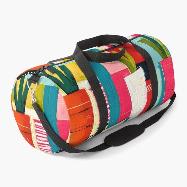 Item preview, Garden Geometry Unlocked - Stylized Carrots in a Burst of Bold Color and Abstract Energy designed and sold by OlfactoART Studio.