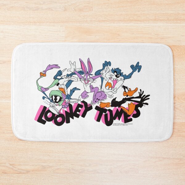 Item preview, Amazon Essentials Looney Tunes Pink Logo with Running Characters Sweatshirt designed and sold by EvandSolis.