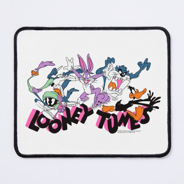 Item preview, Amazon Essentials Looney Tunes Pink Logo with Running Characters Sweatshirt designed and sold by EvandSolis.