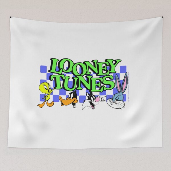 Item preview, Amazon Essentials Looney Tunes Checkerboard with Characters Long Sleeve T-Shirt designed and sold by EvandSolis.