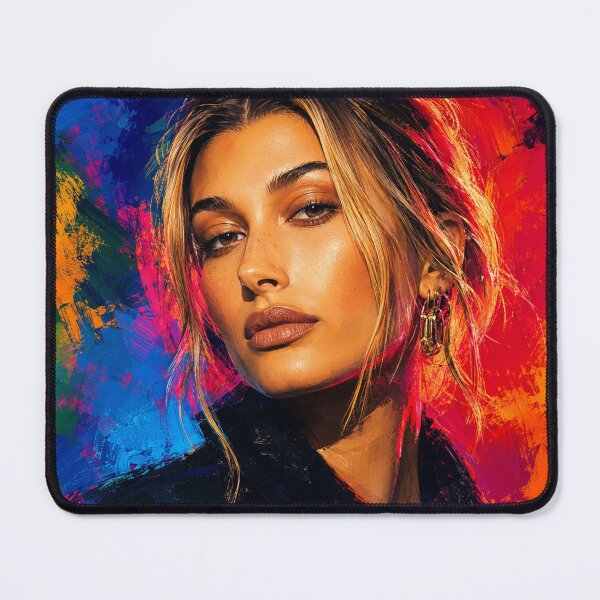 Item preview, Bold Pop Art Hailey Bieber designed and sold by AndreBarnard.