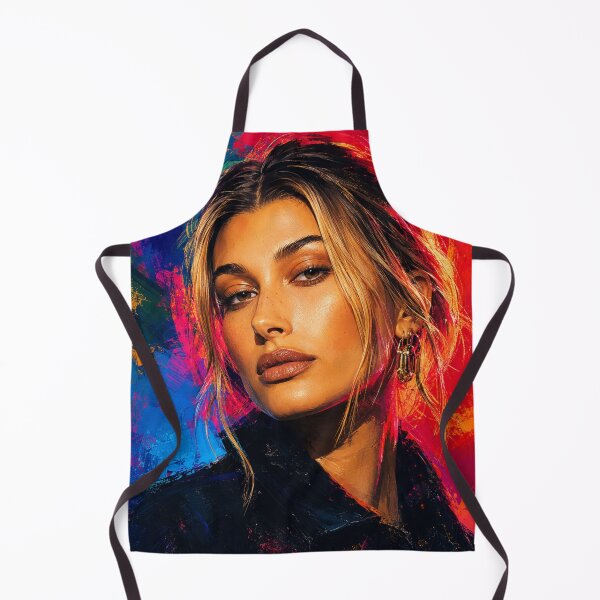 Item preview, Bold Pop Art Hailey Bieber designed and sold by AndreBarnard.