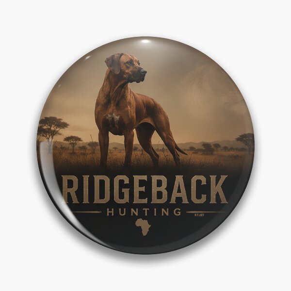 Item preview, Rhodesian Ridgeback – Vintage African Hunting designed and sold by TammyHunterArt.