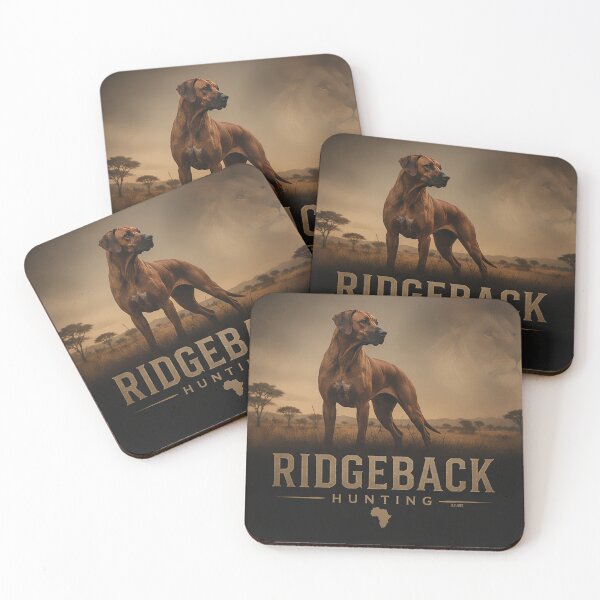 Item preview, Rhodesian Ridgeback – Vintage African Hunting designed and sold by TammyHunterArt.