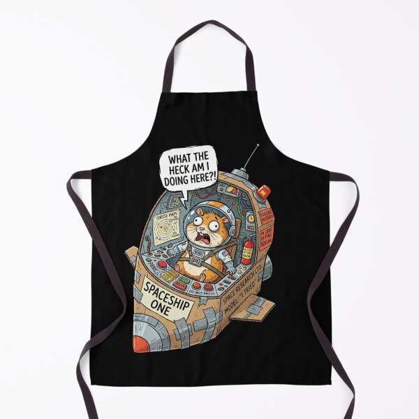 Item preview, What The Heck Am I Doing Here Space Hamster designed and sold by RoyalDeluxGo.