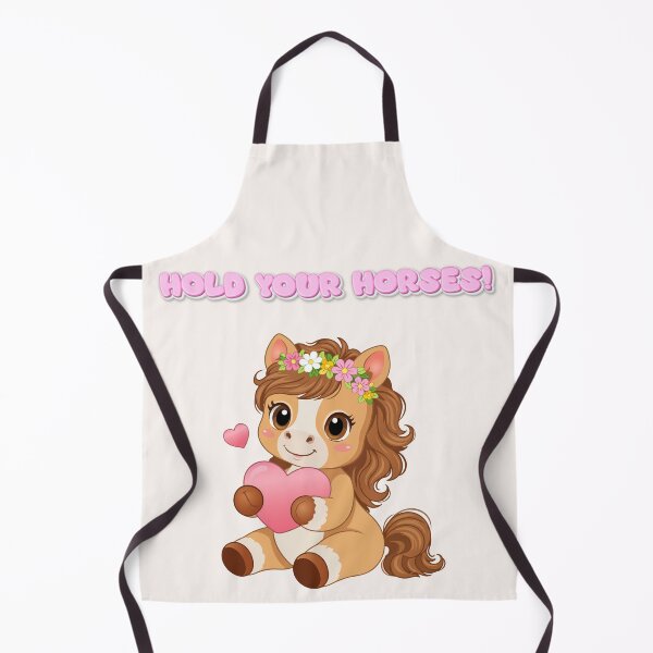 Item preview, Hold Your Horses Cute Pony Graphic Design designed and sold by Sophie's Favorites.