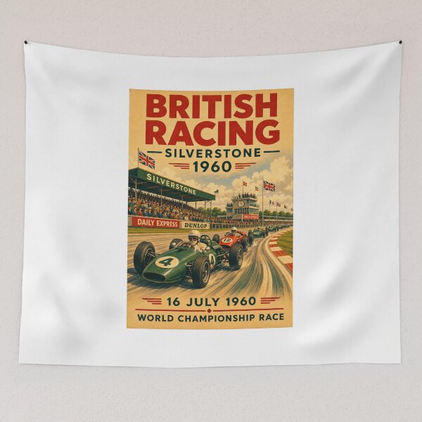 Item preview, British Racing 1960 – Vintage  Racing designed and sold by Fleetwood1994.