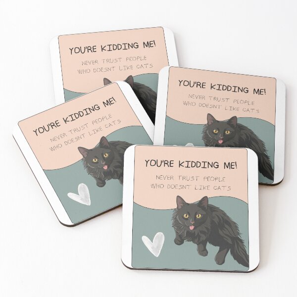 Item preview, Funny Black Cat Lover Quote designed and sold by SweetFury.