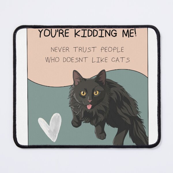 Item preview, Funny Black Cat Lover Quote designed and sold by SweetFury.