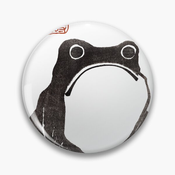 Item preview, Cute Cottagecore Frog Grumpy Japanese Frog T-Shirt designed and sold by gidget-gadget.