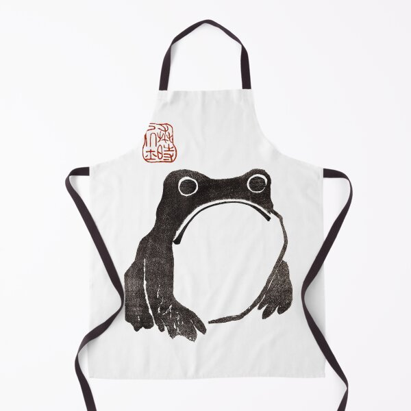 Item preview, Cute Cottagecore Frog Grumpy Japanese Frog T-Shirt designed and sold by gidget-gadget.