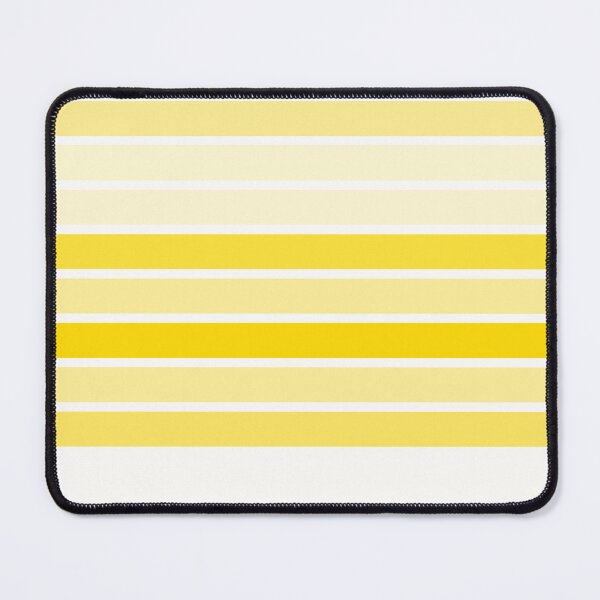 Item preview, Yellow and white horizontal stripes pattern designed and sold by Hinkson Cox.